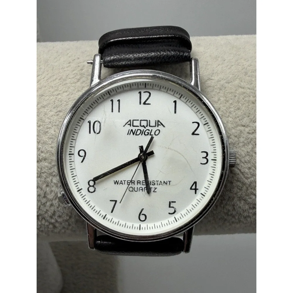 Acqua New Battery BC 1994 Vintage Mens Watch 34MM 7.75